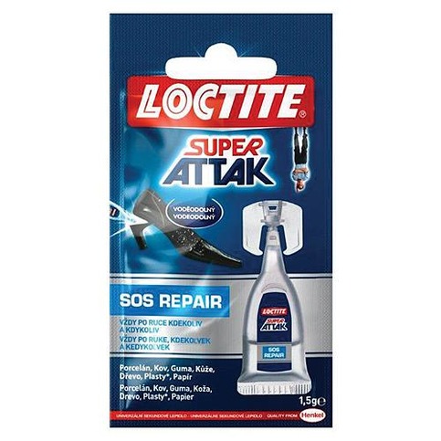 Lepidlo Loctite® Super Attak SOS Repair, 1.5 g