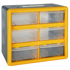 Organizer STREND PRO SBx3045-A, 06 zásuvkový, 265x160x235 mm, max. 12 kg