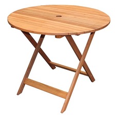 Stôl LQ SVENDBORG, 90x90x72 cm, drevený, okrúhly