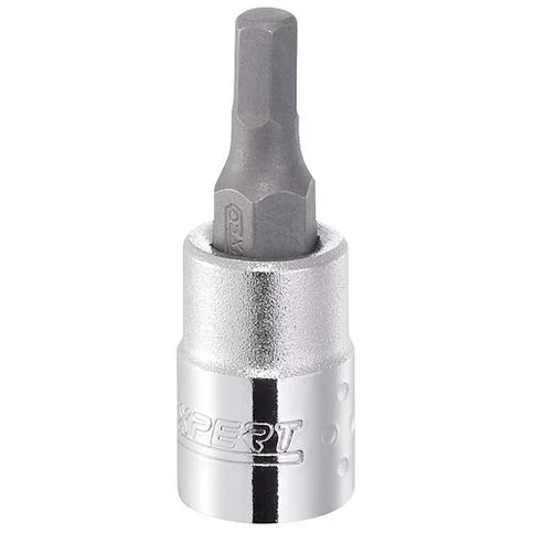 Hlavica Expert E030102, 2,5 mm, Hex, zástrčná, 1/4