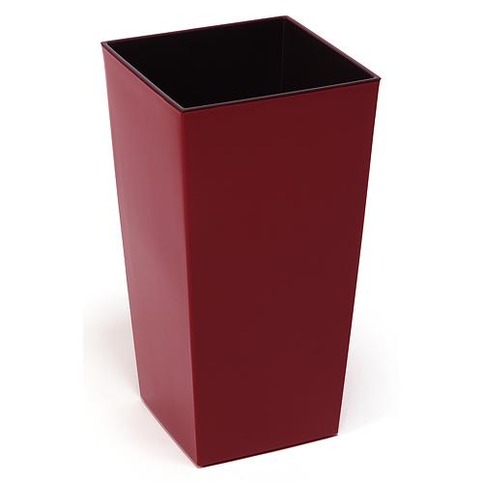 Kvetinac FINEZJA, 190x190x360 mm, bordový