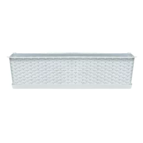 Kvetináč RATOLLA Case P 500, biely