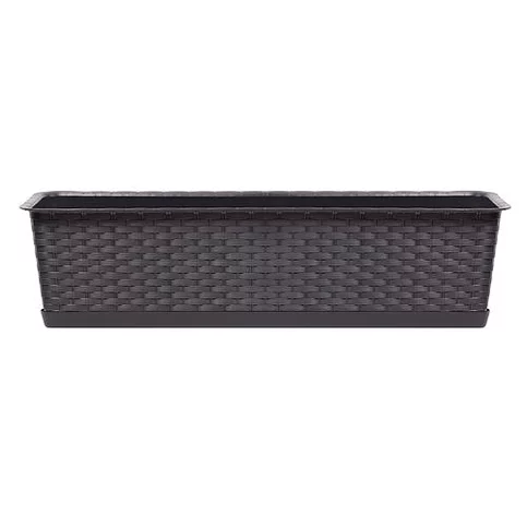 Kvetináč RATOLLA Case P 700, hnedý