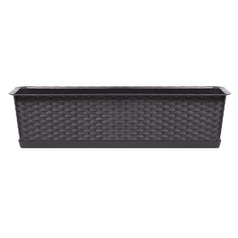 Kvetináč RATOLLA Case P 700, hnedý
