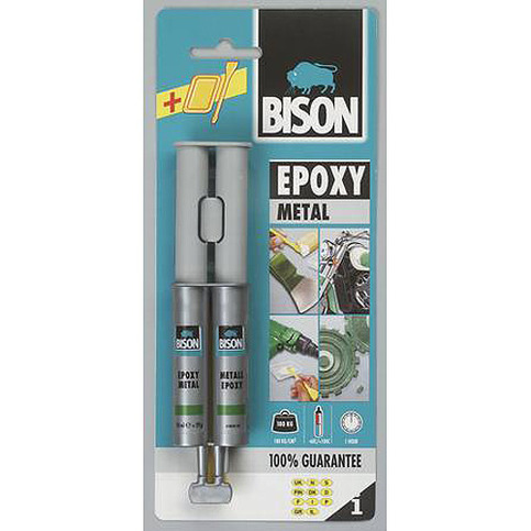 Lepidlo Bison Epoxy Metal, 24 ml