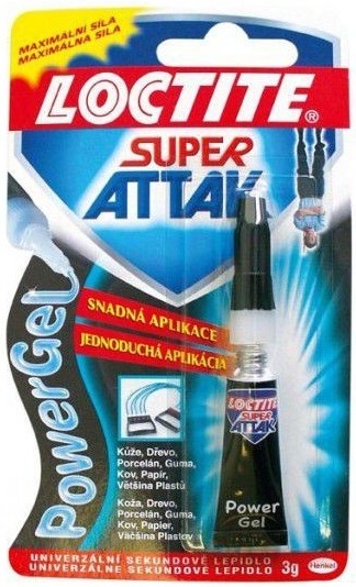 Lepidlo Loctite® Super Attak Power Flex Gel, 3 g