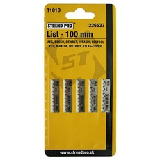 List STREND PRO T101D 100mm, 6z, bal. 5 ks (drevo)