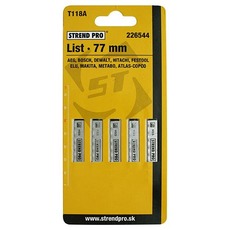 List STREND PRO T118A 77 mm, 21z, bal. 5 ks (kov)
