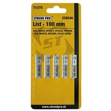 List STREND PRO T127D 100 mm, 8z, bal. 5 ks (kov)