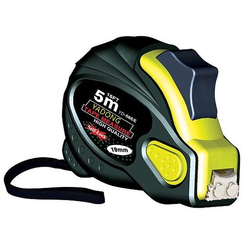Meter WorkTiger 7H 7,5 m, 25 mm, stáčací, plastový