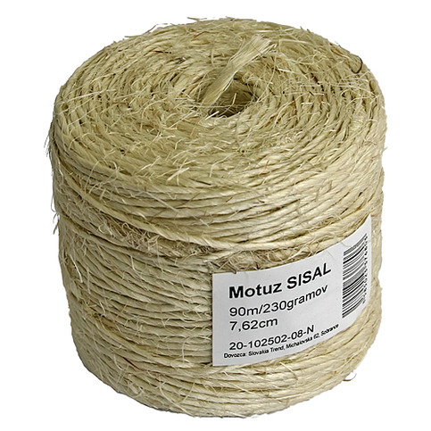 Motuz Sisal 03 090 m/230 g, TubePack