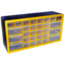 Organizer STREND PRO SBx3045-B, 12 zásuvkový, 265x160x235 mm, max. 12 kg