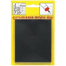 Podlozka KMS 108H, 82x100 mm, filc hnedý