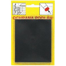 Podlozka KMS 108H, 82x100 mm, filc hnedý