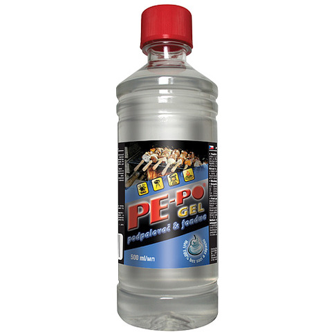 Podpalovac PE-PO®, gélový, 0500 ml