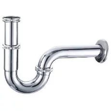 Polsifón U - 5/4“ vhodný pre umývadlo alebo bidet pochrómovaná mosadz