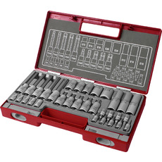 Sada nástrčných a zástrčných kľúčov TORX® 32-dielna