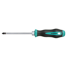 Skrutkovac whirlpower® 1713-4, PZ2/100 mm, Pozi, HexBolt S2, Satin, DIN8764