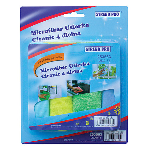 Utierka Cleanic DC0113, Microfiber, 4 dielna