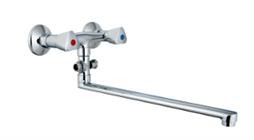 Vaňová nástenná batéria pre bytové jadro - 150mm (bez príslušenstva)